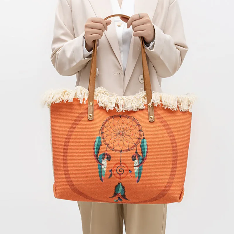 Bohemian Ethnic Canvas Shoulder Bag
