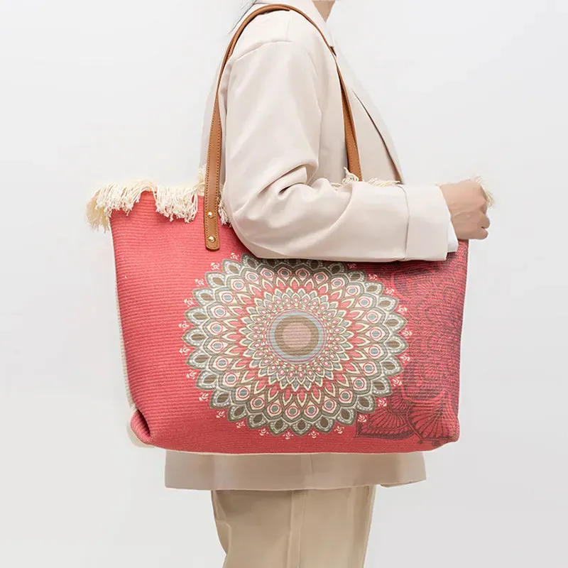 Bohemian Ethnic Canvas Shoulder Bag