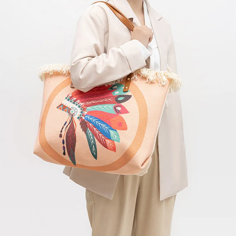 Bohemian Ethnic Canvas Shoulder Bag