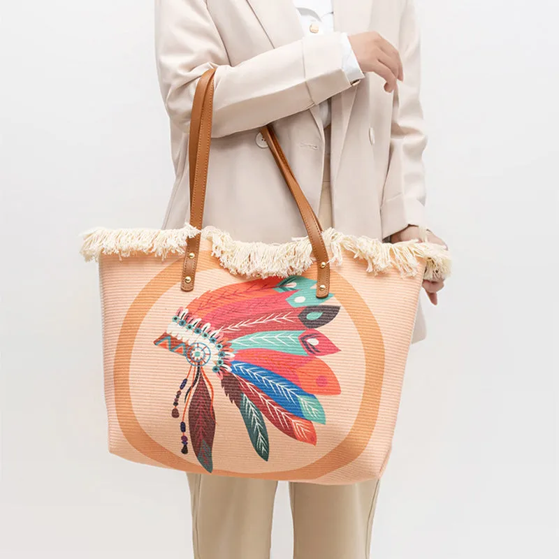 Bohemian Ethnic Canvas Shoulder Bag