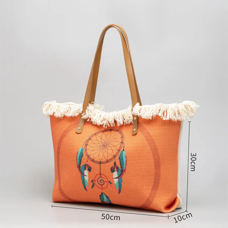 Bohemian Ethnic Canvas Shoulder Bag