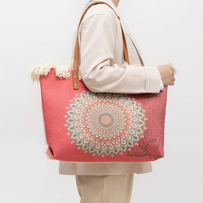 Bohemian Ethnic Canvas Shoulder Bag