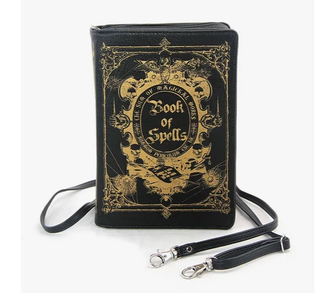Book of Spells Clutch Bag