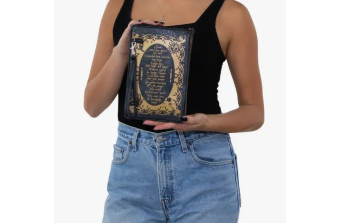 Book of Spells Clutch Bag