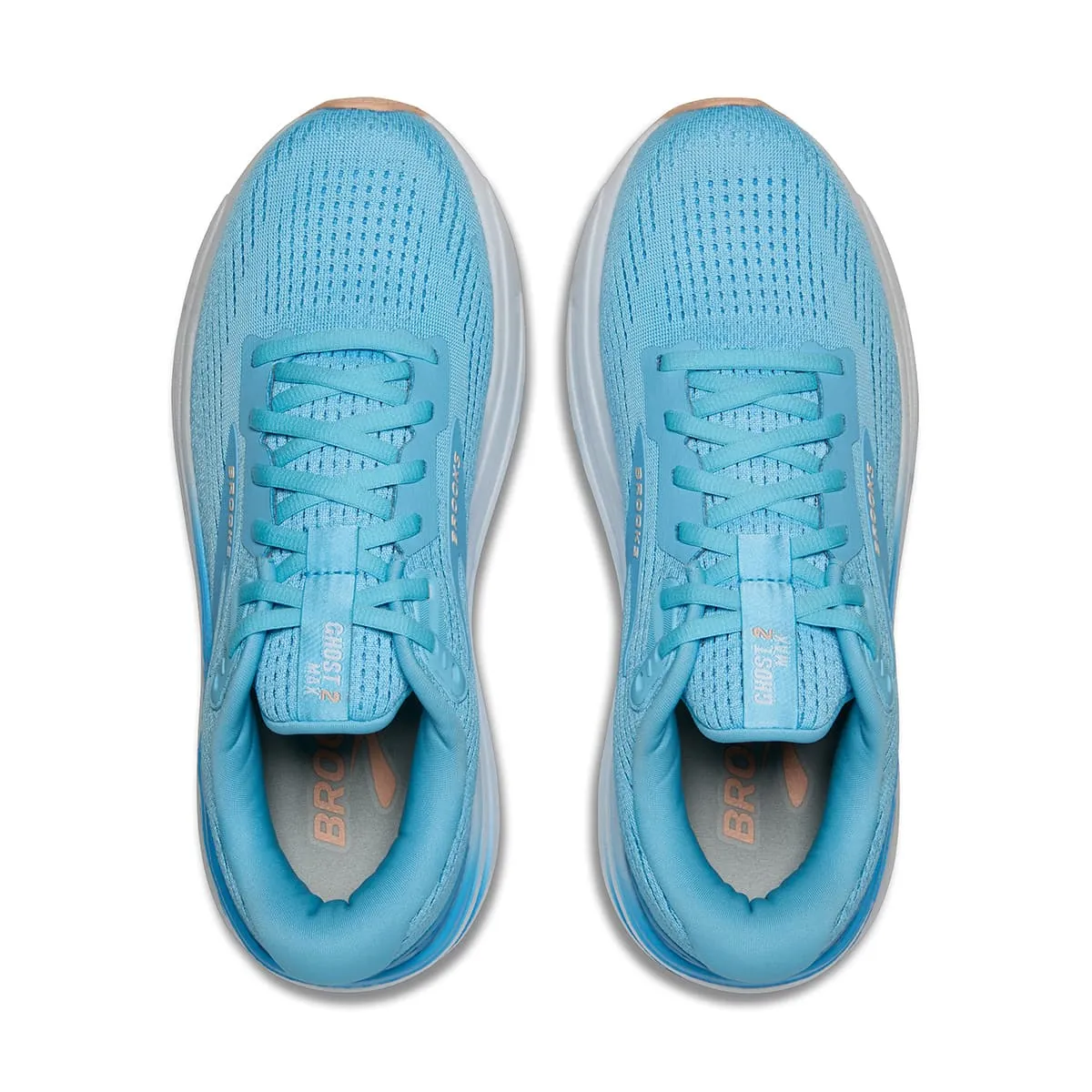 Brooks Ghost Max 2 Womens | Baltic Sea/bonnie Blue/peach