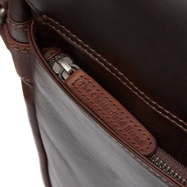 Chesterfield Shoulder Bag  - Richard | Brown