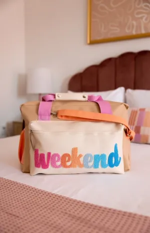Color Block Weekend Duffle