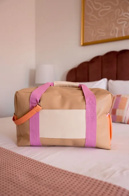 Color Block Weekend Duffle