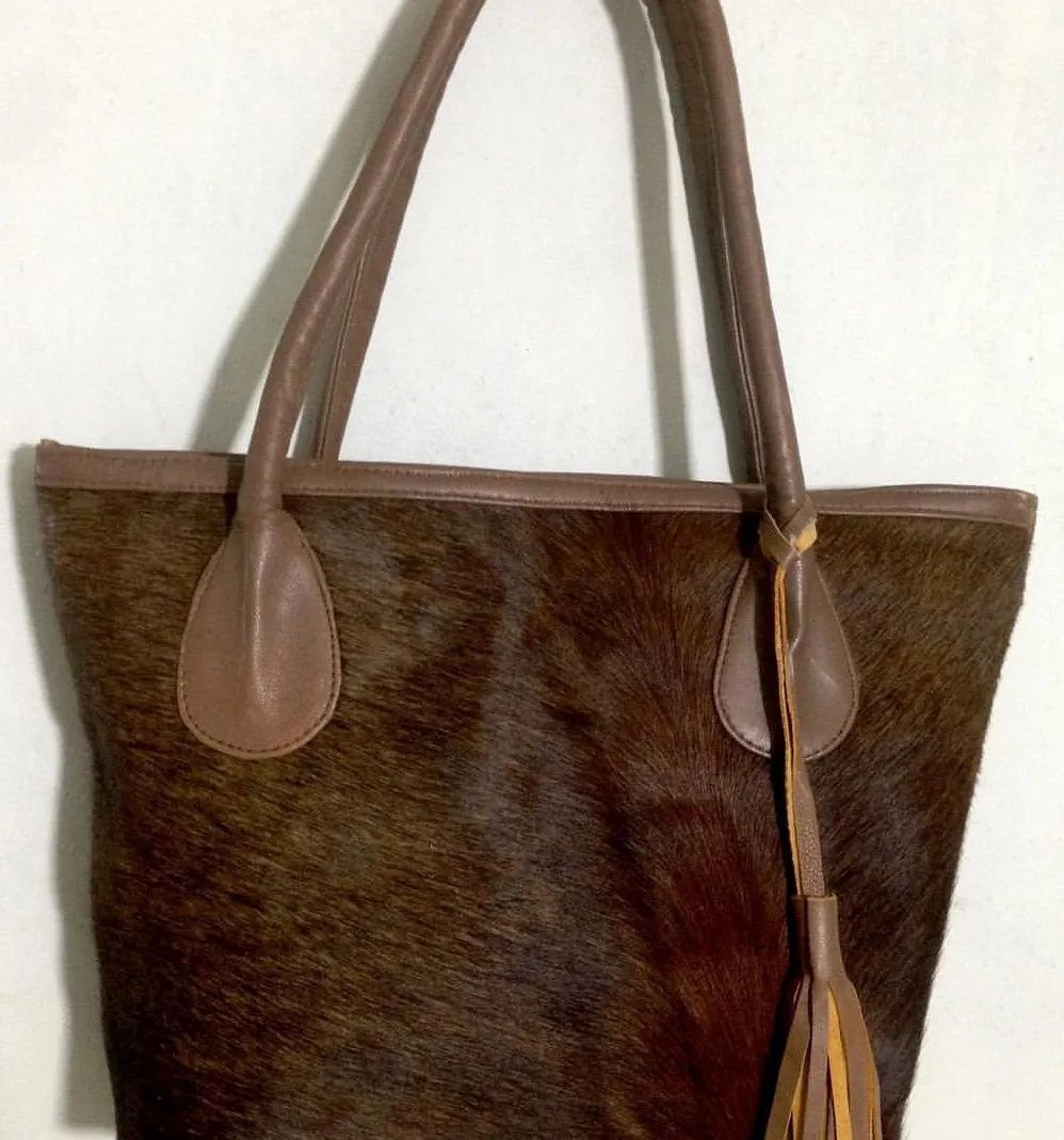 Cowskin Shoulder Bag And Purses