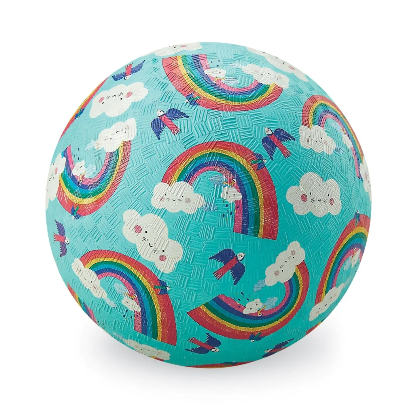 Crocodile Creek Playground Ball 5 Inch - Rainbow Dreams