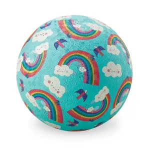 Crocodile Creek Playground Ball 5 Inch - Rainbow Dreams