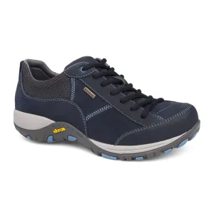 Dansko Paisley Low Hiking Shoe (Women) - Navy Milled Nubuck