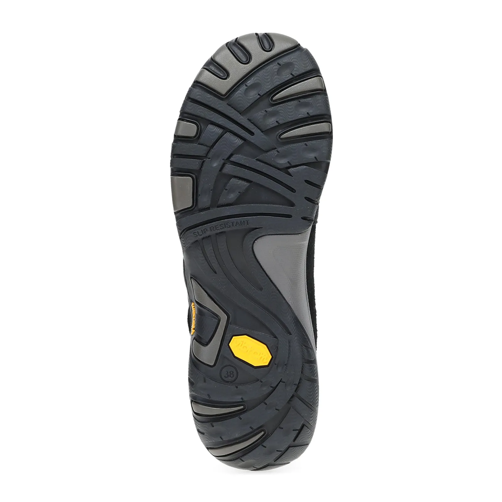 Dansko Primrose Low Hiking Shoe (Women) - Black Burnished Suede