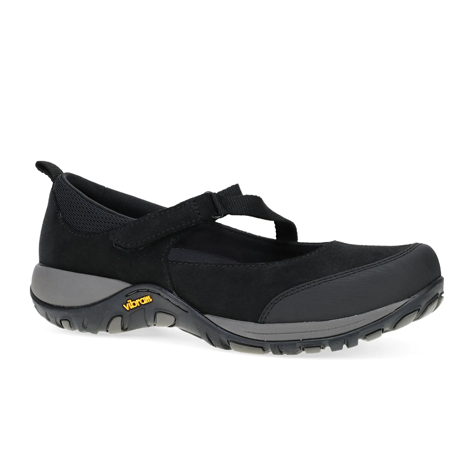 Dansko Primrose Low Hiking Shoe (Women) - Black Burnished Suede