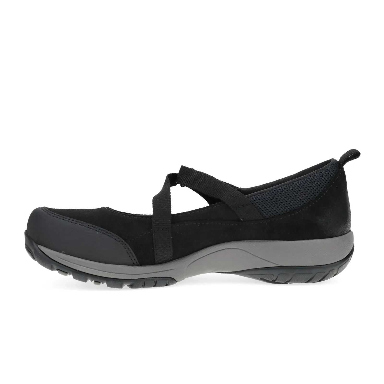Dansko Primrose Low Hiking Shoe (Women) - Black Burnished Suede