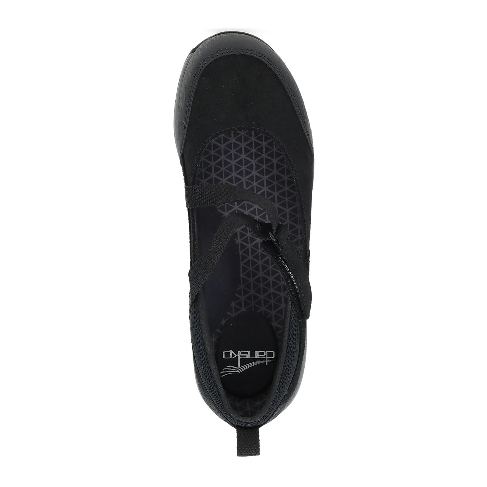 Dansko Primrose Low Hiking Shoe (Women) - Black Burnished Suede