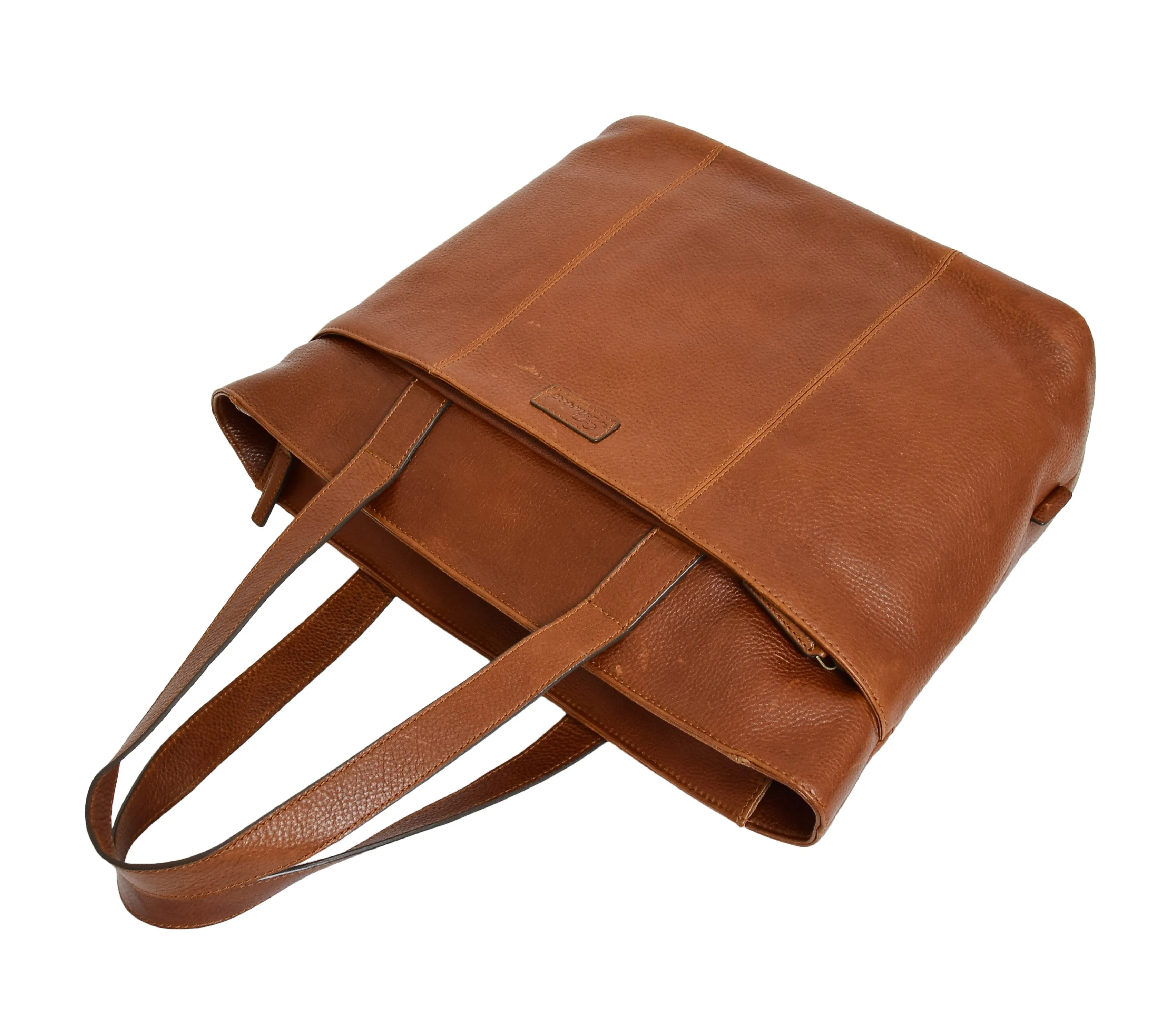 DR288 Women’s Genuine Brown Leather Shoulder Bag
