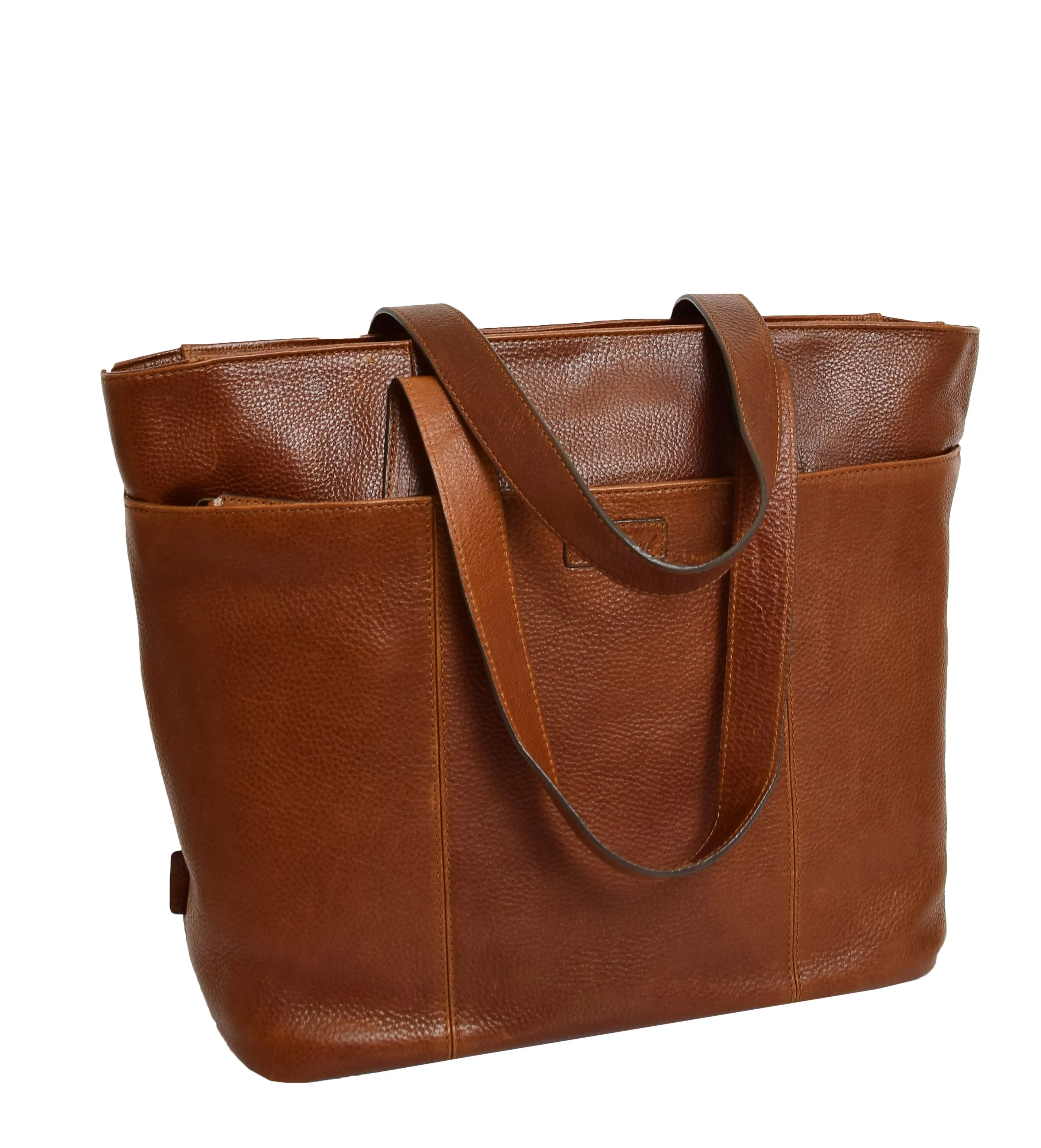 DR288 Women’s Genuine Brown Leather Shoulder Bag