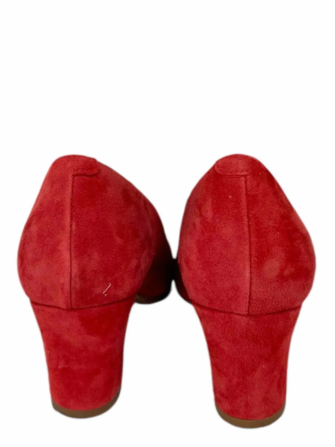 Eric Michael Red Suede ABBY Pumps Size 40
