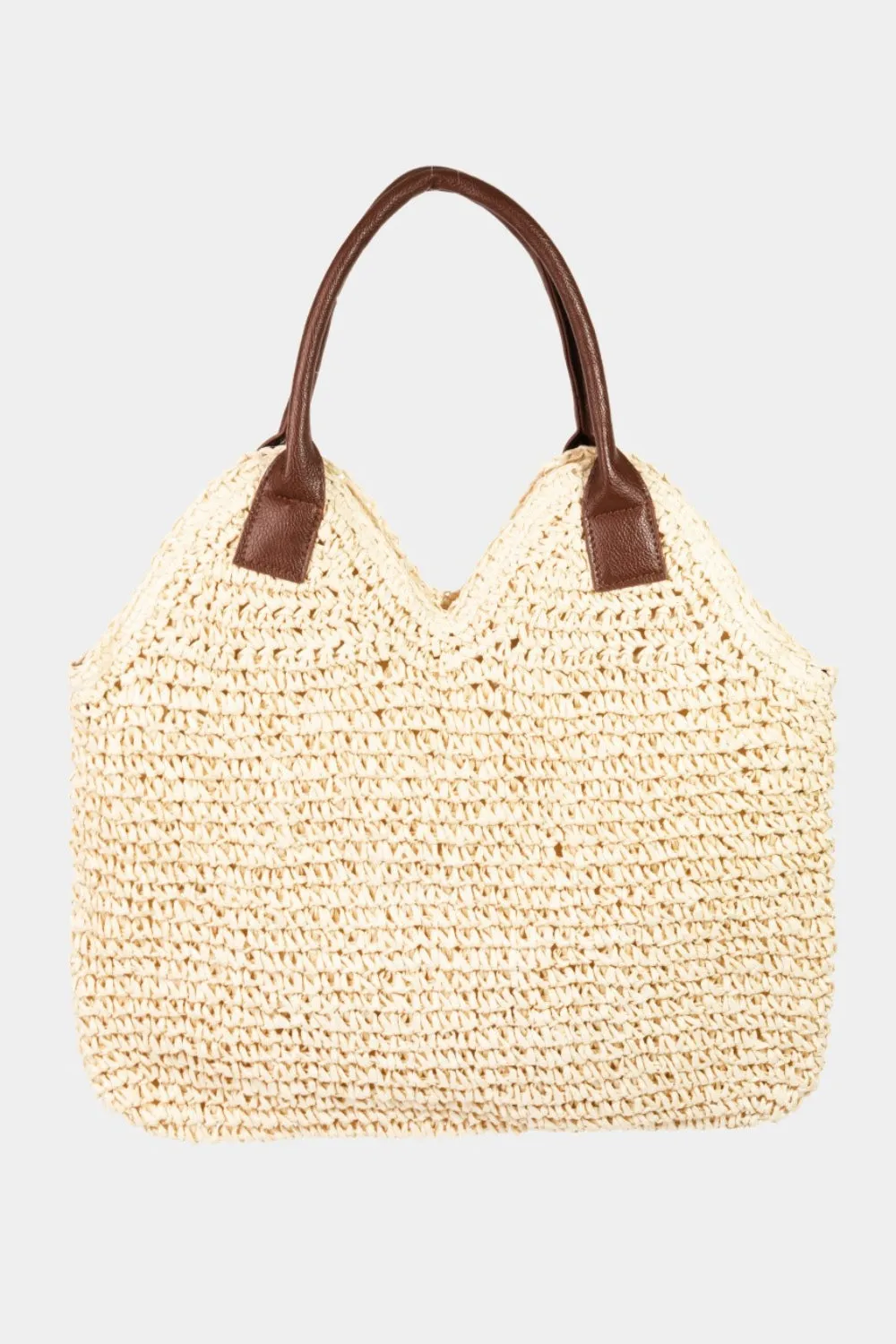 Fame Straw Braided | Shoulder Bag | Rubies   Lace