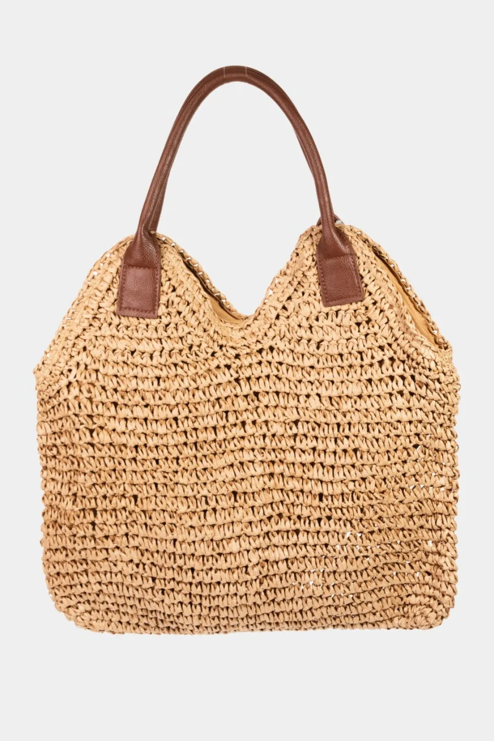 Fame Straw Braided | Shoulder Bag | Rubies   Lace