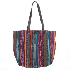 FARMERS MARKET TOTE - CORTE DE PLAYA - BLACK - NO. 27070