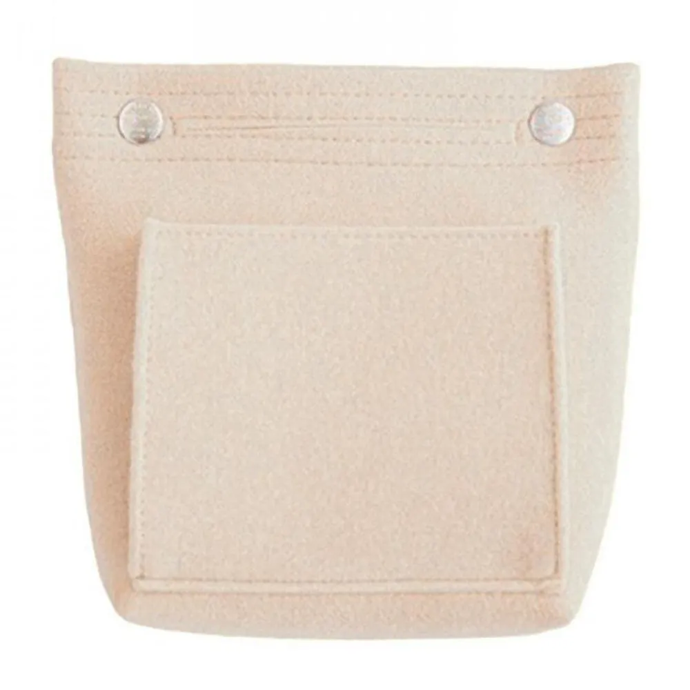 Felt Bag Organizer Handbag Insert Liner Tote Bag Beige