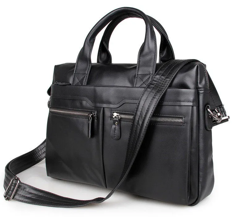 Genuine Leather Men's Shoulder Crossbody Bag