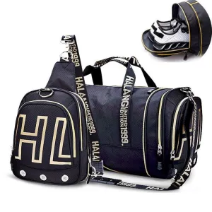 Gym Chest Bag Waterproof Duffel Bag Set Men