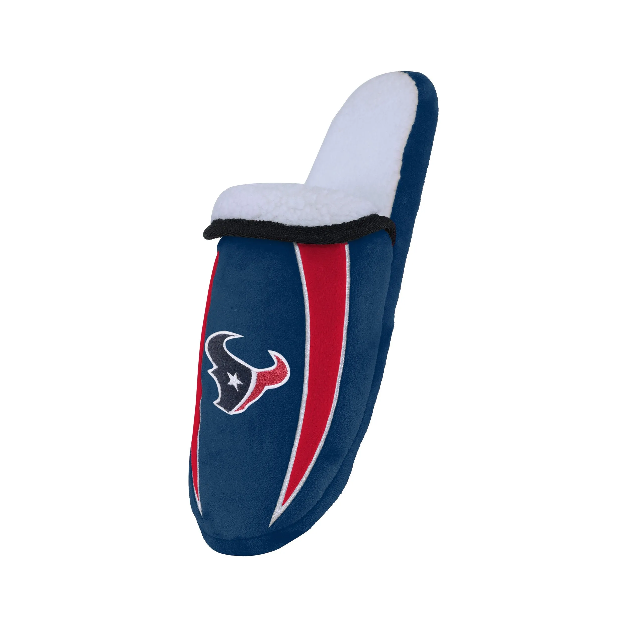 Houston Texans NFL Mens Sherpa Slide Slippers