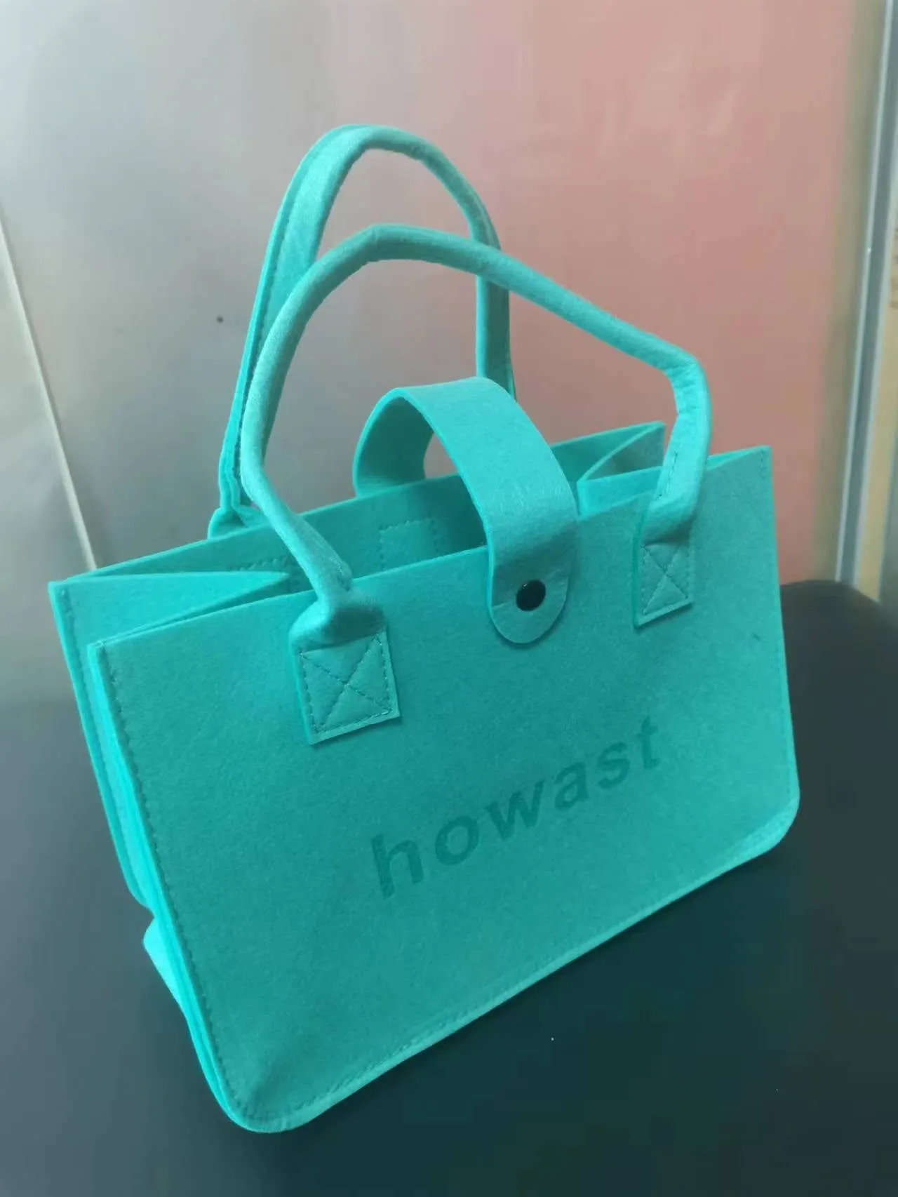 howast Carryalls, coarse linen tote bag, natural and environmentally friendly, reusable