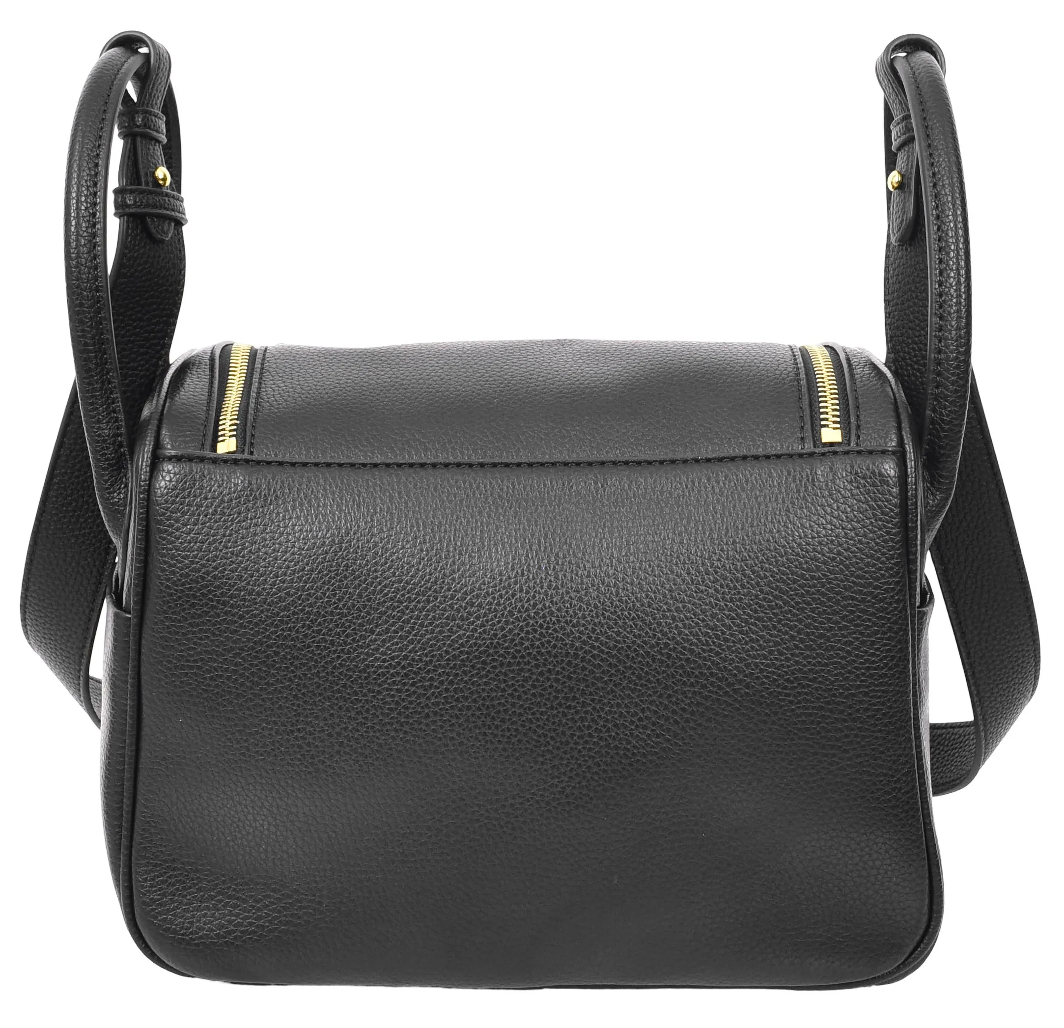 Iqaluit Women's Faux Leather Large Shoulder Strap Bag Black