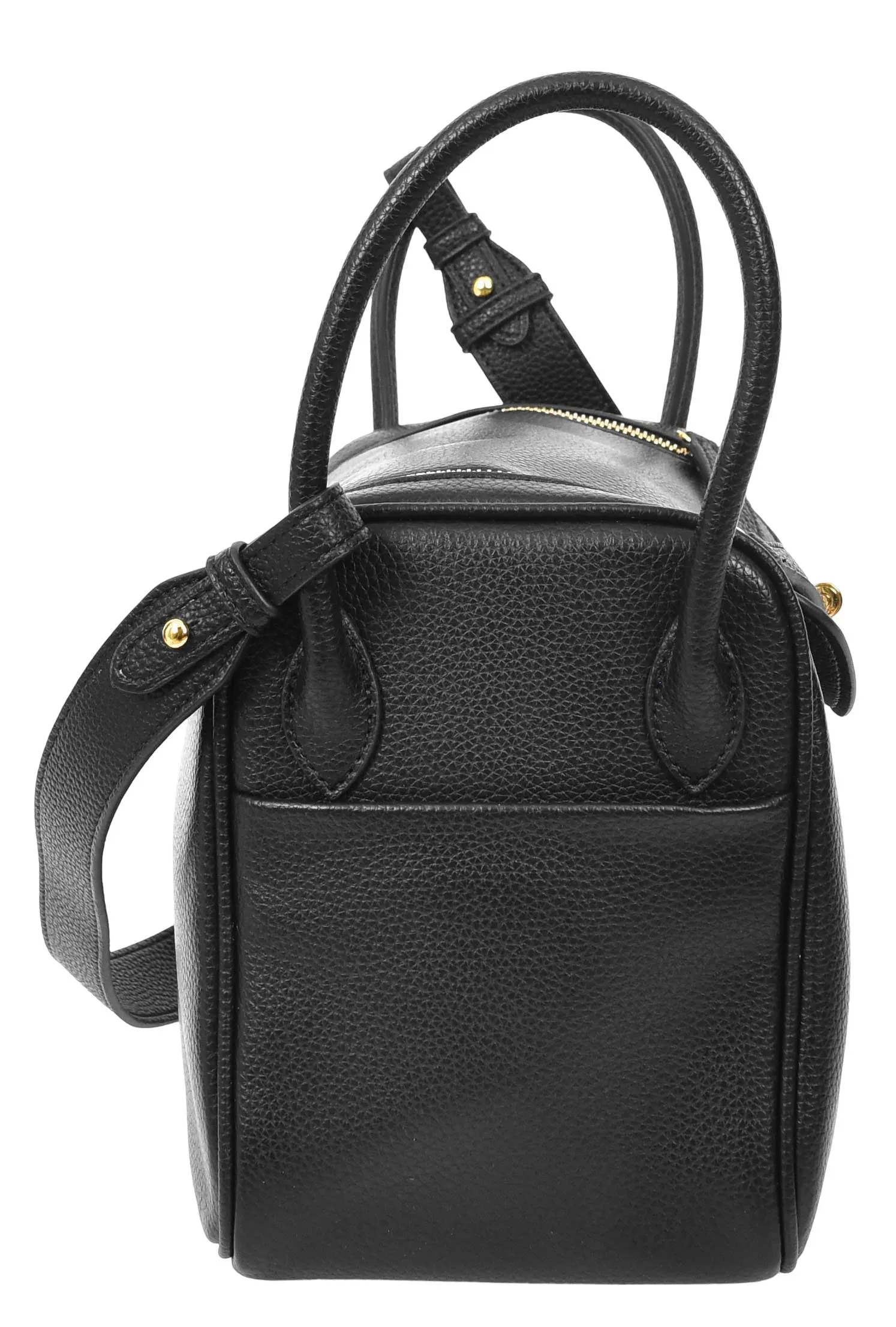 Iqaluit Women's Faux Leather Large Shoulder Strap Bag Black