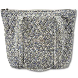 Khaki Floral Stride Tote