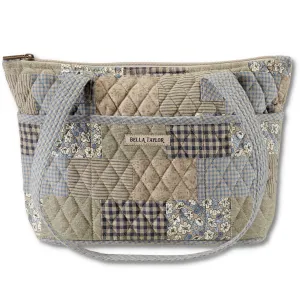 Khaki Patchwork Small Tote