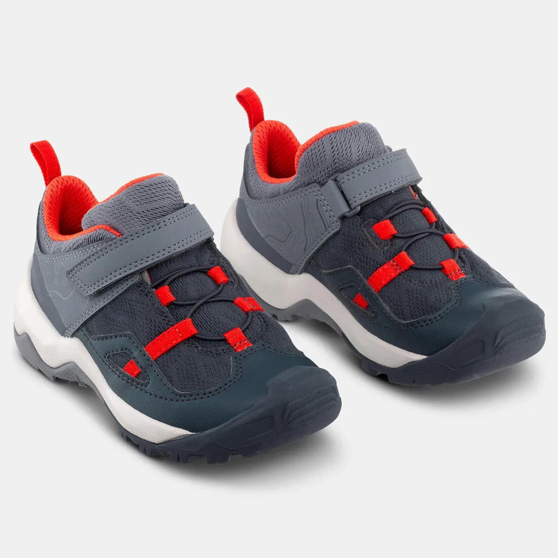 Kids’ Hiking Shoes with rip-tab Crossrock from Jr size 7 to Adult size 2