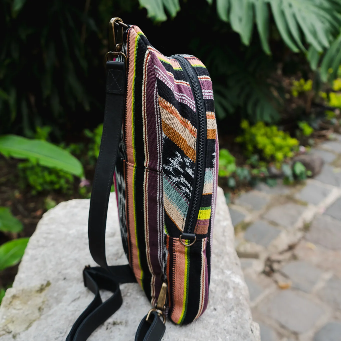 LARGE 2.0 CROSSBODY SLING - MOONLIGHT ORCHID - BLACK