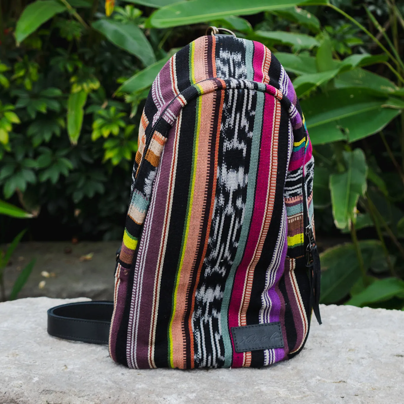 LARGE 2.0 CROSSBODY SLING - MOONLIGHT ORCHID - BLACK