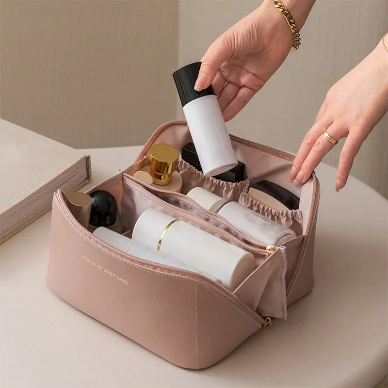 Large-Capacity Travel and Makeup Bags for Women