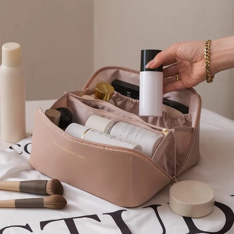 Large-Capacity Travel and Makeup Bags for Women