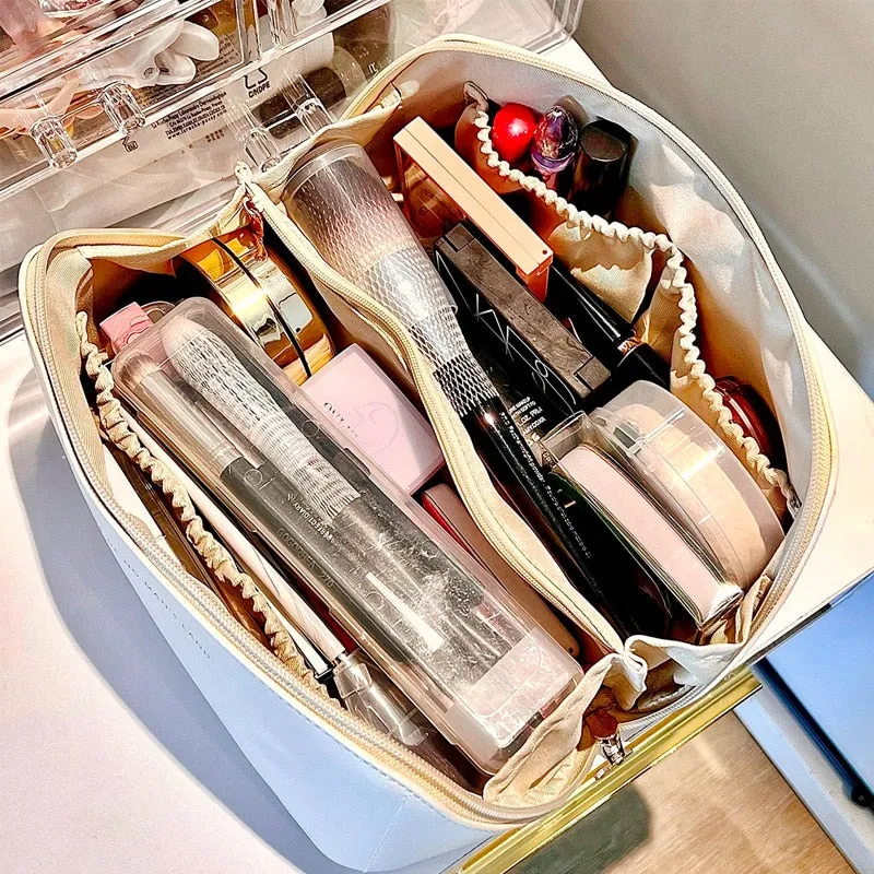 Large-Capacity Travel and Makeup Bags for Women