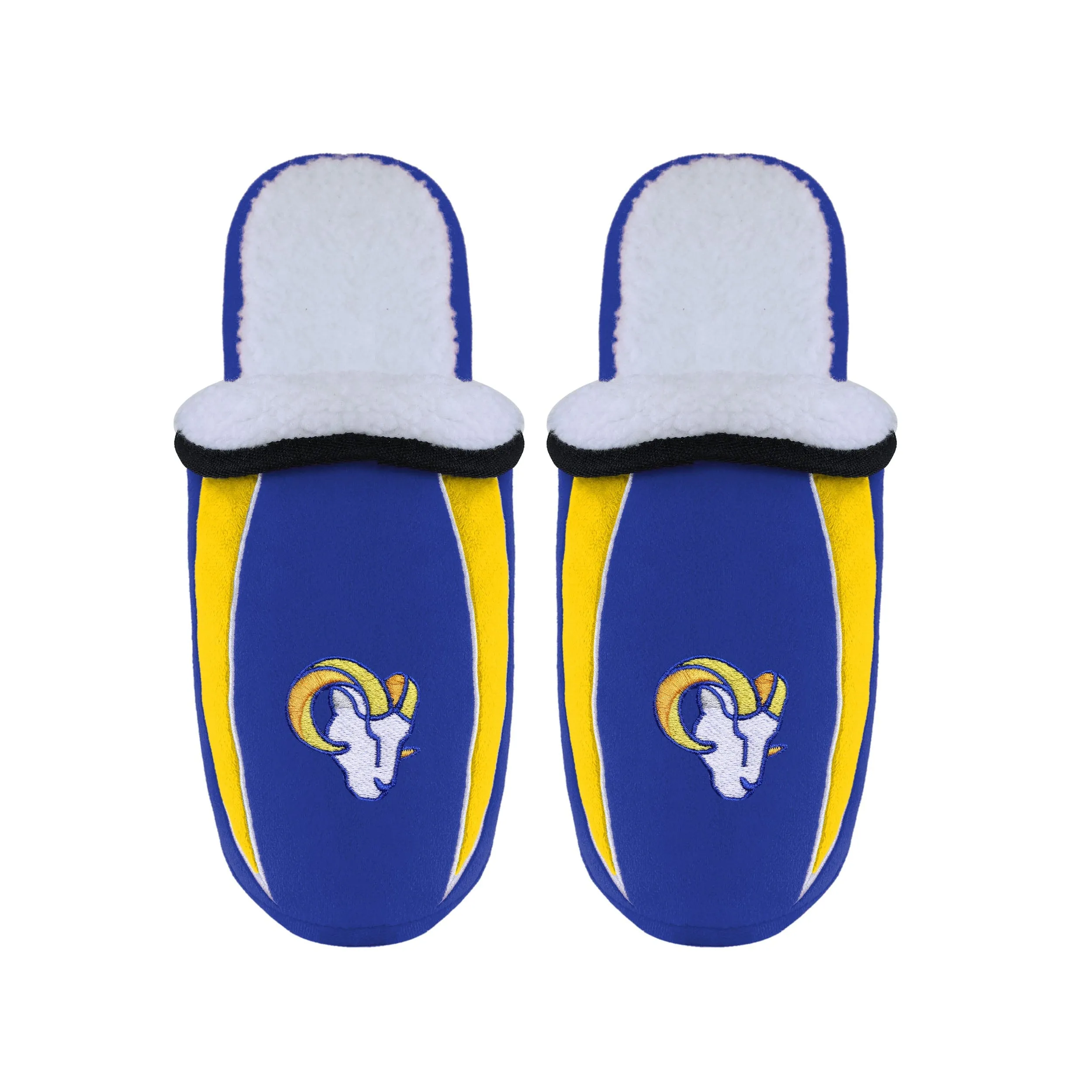 Los Angeles Rams NFL Mens Original Sherpa Slide Slippers