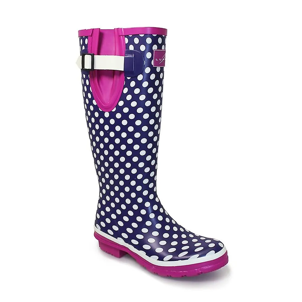 Lunar Polka Dot Wellingtons - Women's