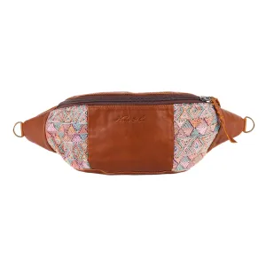 MANNY PACK - OOAK HUIPIL TEXTILE - CAFE - NO. 11043