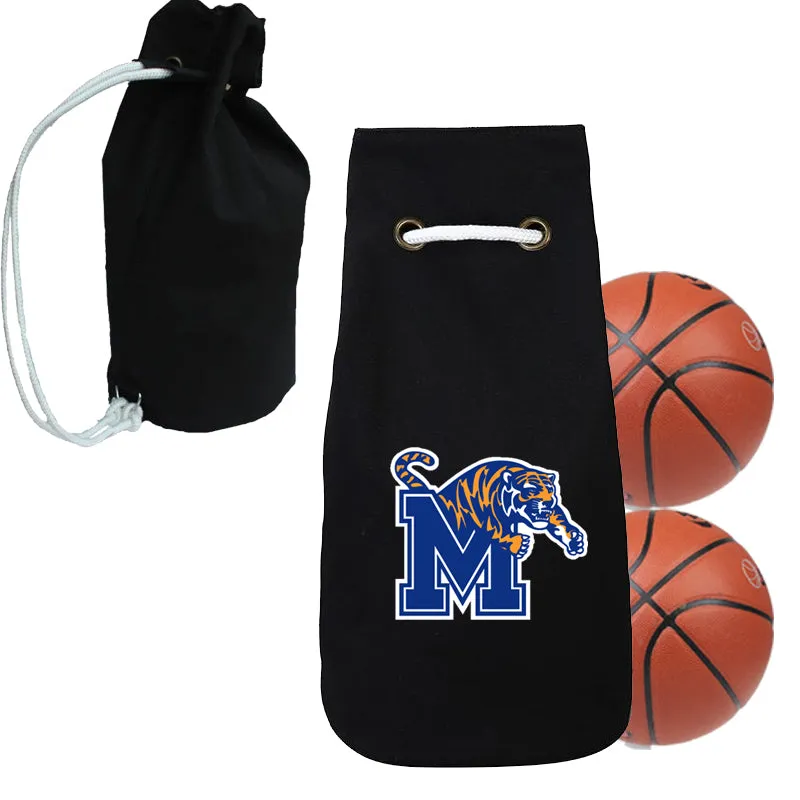 Memphis Tigers NCAAB Basket Ball Basketball Carry Bag Backpack