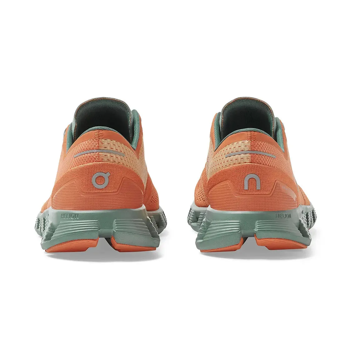 Mens On Running Cloud X - Orange / Sea