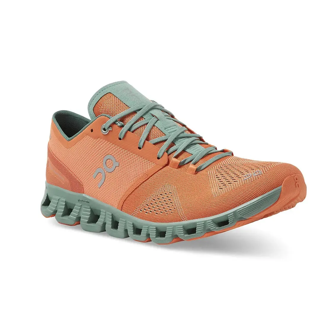 Mens On Running Cloud X - Orange / Sea