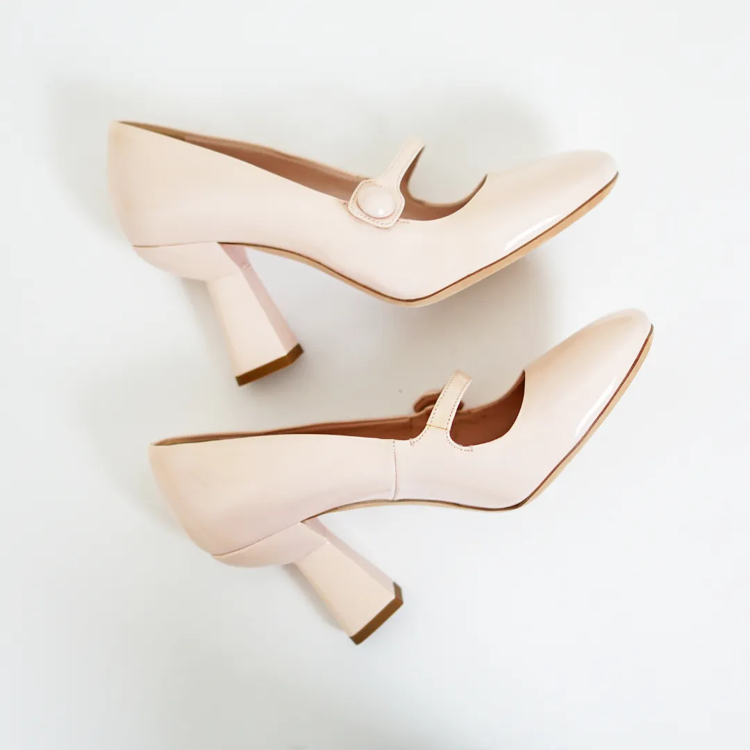 MIU MIU Pink Mary Jane Pumps