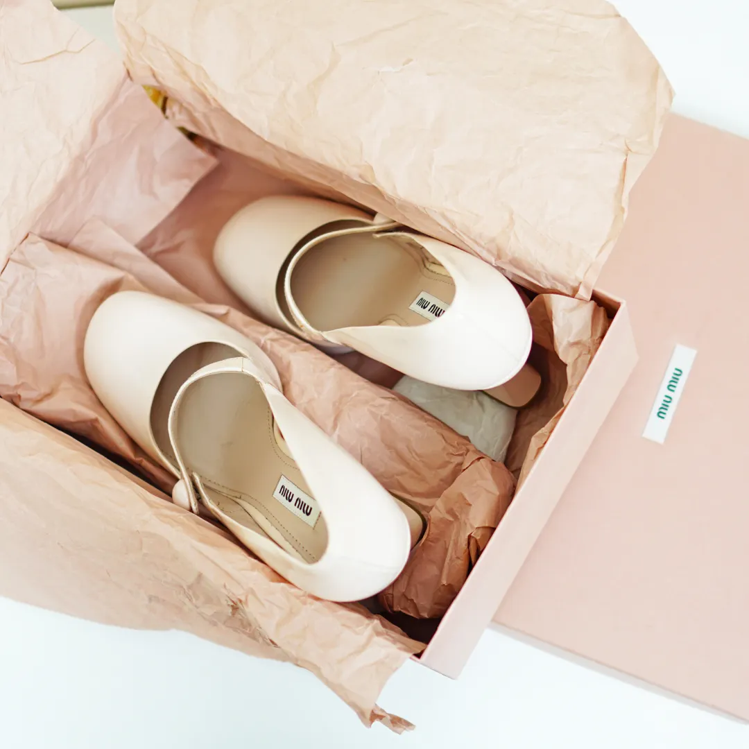 MIU MIU Pink Mary Jane Pumps