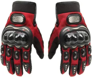 MUYDZ Upgraded Full Finger Knuckle Motorcycle Motorbike Powersports Racing Safety Gloves Outdoor Gloves for Men and Women